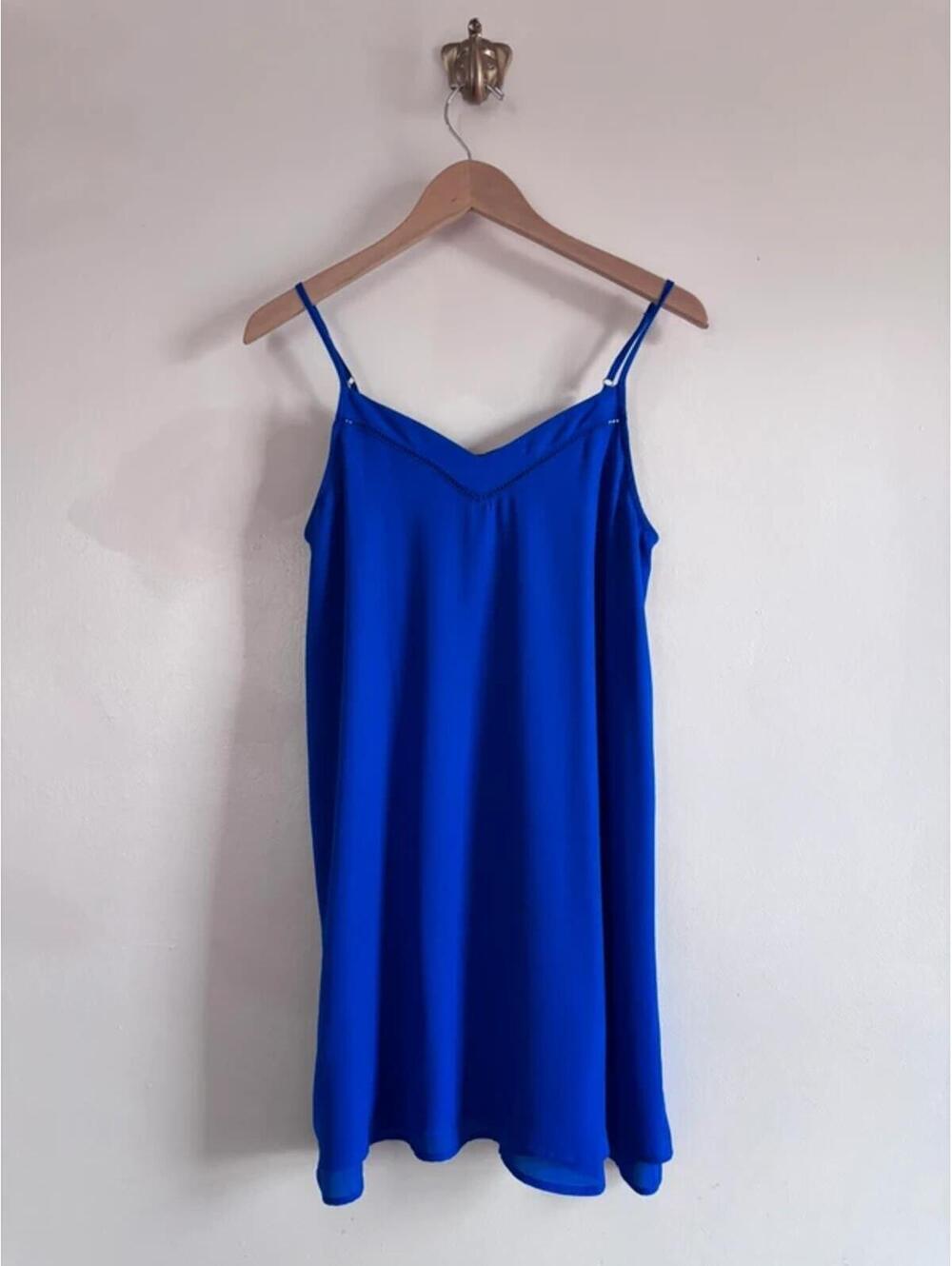 Mi Ami NWT Cobalt Blue Swing Dress size S
